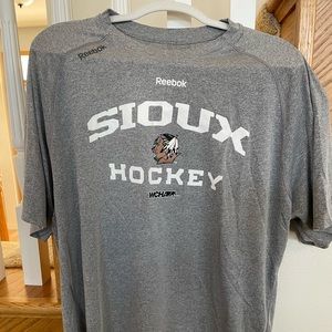 “Vintage” Fighting Sioux Hockey Shirt w/ WCHA logo